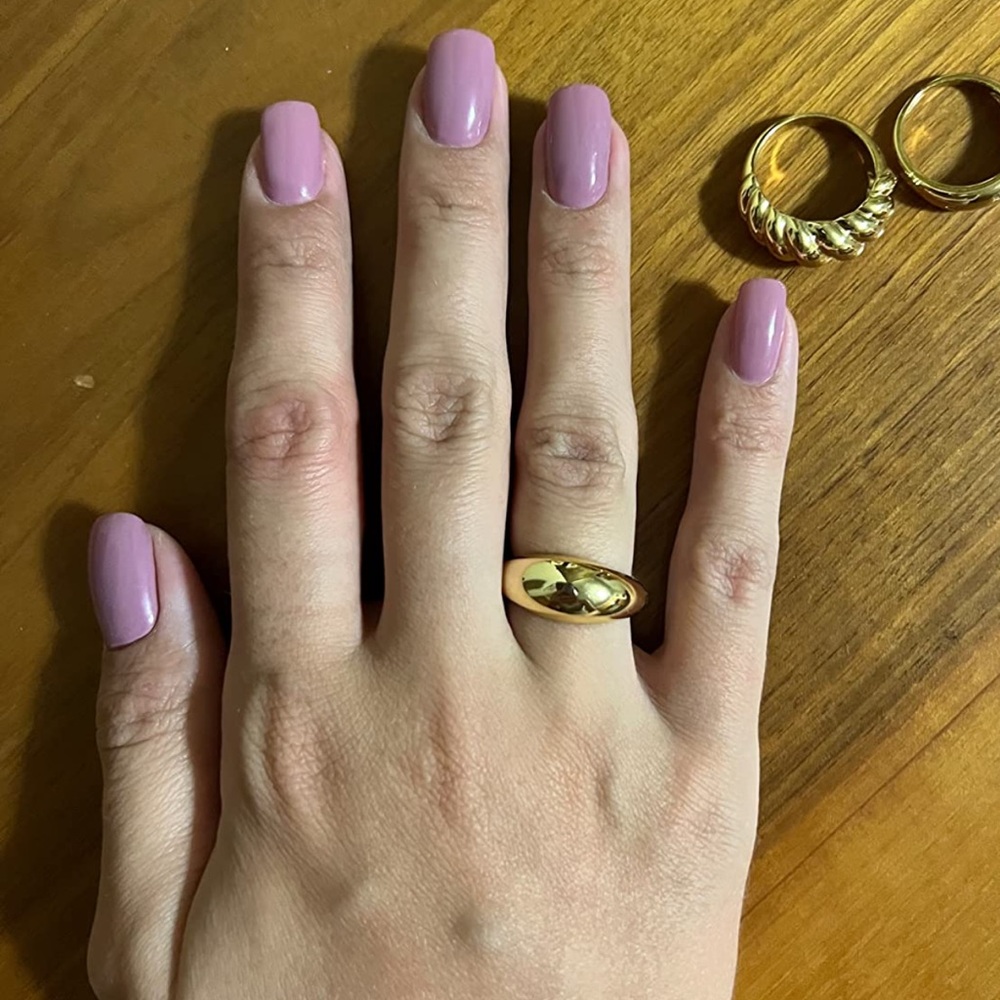 chunky gold rings